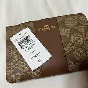 Coach Signature Wristlet